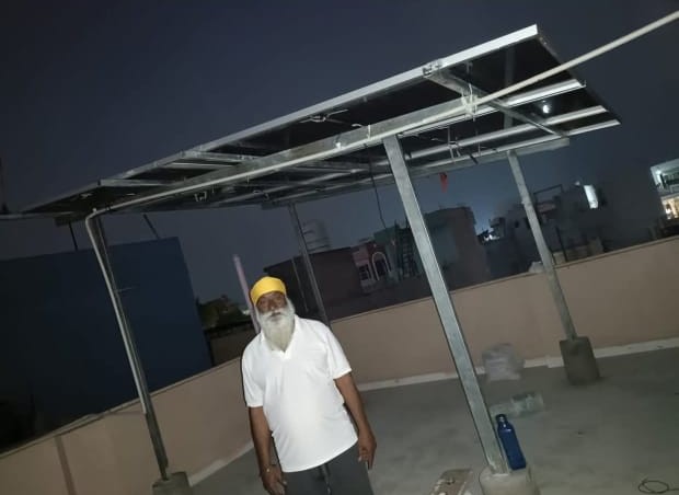 Monocrystalline PERC Rooftop Installation