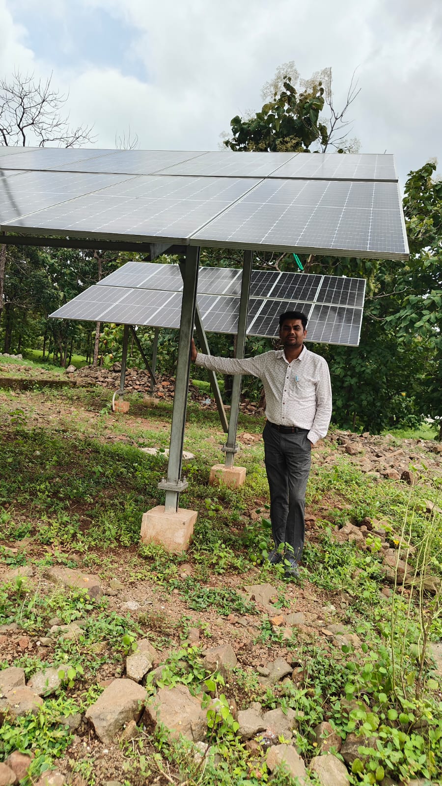 Residential Rooftop Solar System with Net-Metering