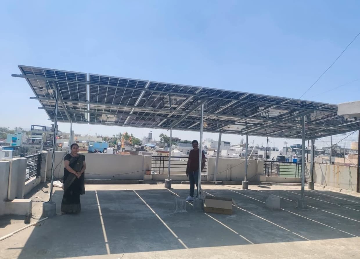 Full Usable Terrace With Elevated Solar Canopy