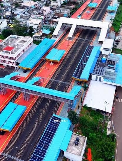 Nainpur Mandla Railway Junction — 364 kW Solar Mega-Plant